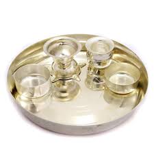 [DTH0000000003760] POOJA SS PLATE