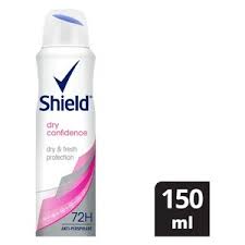 [DTH0000000003786] SHIELD WOMEN DRY CONFIDENCE (150ML)