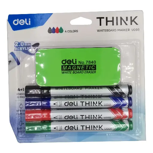 [6921734941312] DELI THINK WHITEBOARD MAKER SET