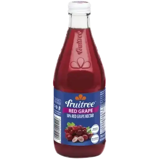 [6001240225158] FRUITREE RED GRAPE 50% NECTAR 350ML