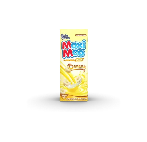 [6009709823662] TWIN COWS MAXI MOO BANANA 250ML