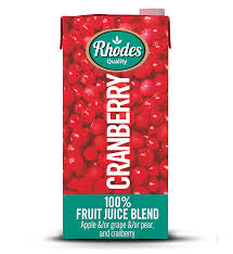 [RHODES-BEV-NON-BOT-061] RHODES 100% CRANEBERRY JUICE 200ML
