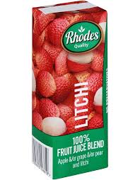 [RHODES-BEV-NON-BOT-062] RHODES 100% LITCHI JUICE 200ML