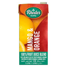 [RHODES-BEV-NON-BOT-063] RHODES 100% MANGO JUICE 1LTR