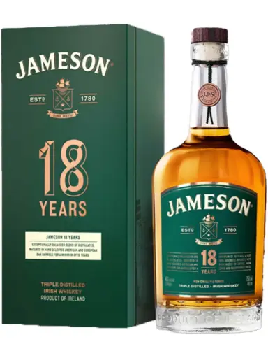 [5011007003029] JAMESON TRIPLE DISTILLED IRISH WHISKEY 750ML