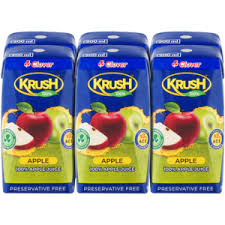 [6001299029172] KRUSH 100% UHT APPLE 1LTR