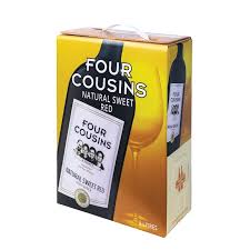 [FOUR C-SWE-WIN-BOT-342] FOUR COUSINS SWEET /RED 3LTR