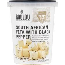 [ROULOU-DAI-FOO-GRM-526] ROULOU BLAC PEPPER FETA CHEESE (370 GRM)