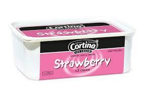 [ICE CR-DAI-FOO-LTR-535] ICE CREAM STRAWBERRY (1 LTR)