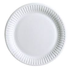 [T/A PL-TAK-TAK-PCS-676] T/A PLATES WHITE THERMOCOL (BIG SIZE)