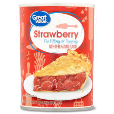 [STRAWB-SAU-FOO-BOT-1163] STRAWBERRY PIE FILLING
