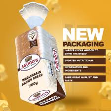 [6009630400512] AGOGO'S WHOLE GRAIN BROWN BREAD (700G)