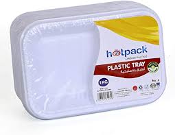 [6291101710316] HOTPACK PLASTIC TRAY NO. 2
