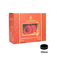 [6291100731572] AL FAKHER  QUICK CHARCOAL (33MM)