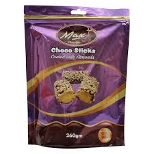 [6298888416165] MAX CHOCOLATE ALMONDS (200G)