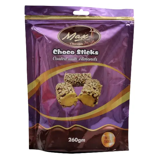 [6298888416165] MAX CHOCOLATE ALMONDS 200G