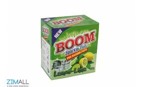 [6009644924233] BOOM DISHWASHING PASTE LIME (400G)