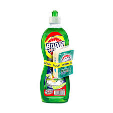 [6009644925605] BOOM DISH LIQUID LEMON SPONGS (750ML)