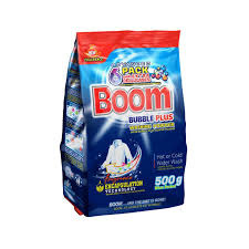 [6009644923441] BOOM BUBBLE PLUS WASHING POWDER (500G)