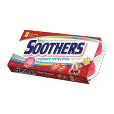 [6009644996667] SOOTHERS CHERRY MENTHOL