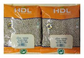 [8904357201504] HDL WHITE PEAS IND (1KG)
