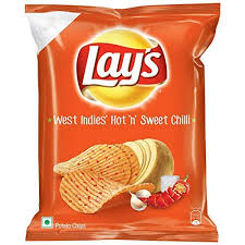 [8901491504782] LAYS HOT N SWEET CHILLI IND (50G)