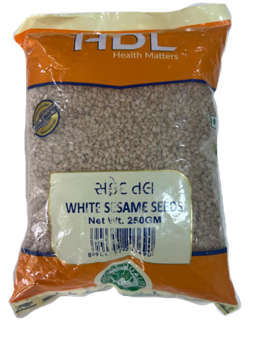 [8904357203690] HDL WHITE SESAME SEEDS 250G