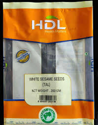 [8904357203690] HDL WHITE SESAME SEEDS IND (250G)