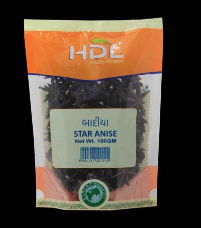 [8904357201542] HDL STAR ANISE IND (100G)