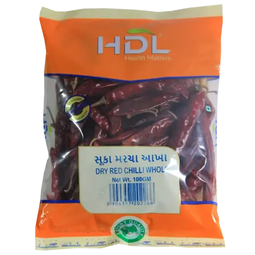 [8904357202266] HDL DRY RED CHILLI IND (100G)