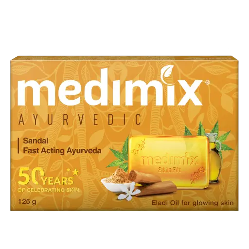 [8904018307361] MEDIMIX SANDAL SOAP IND (100G)